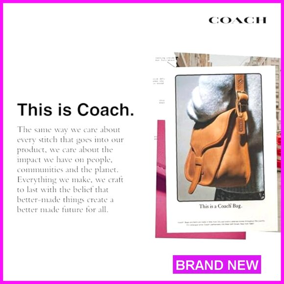 Leather Tote Bag with Turnlock Closure and Detachable Crossbody Strap - Picture 6 of 6